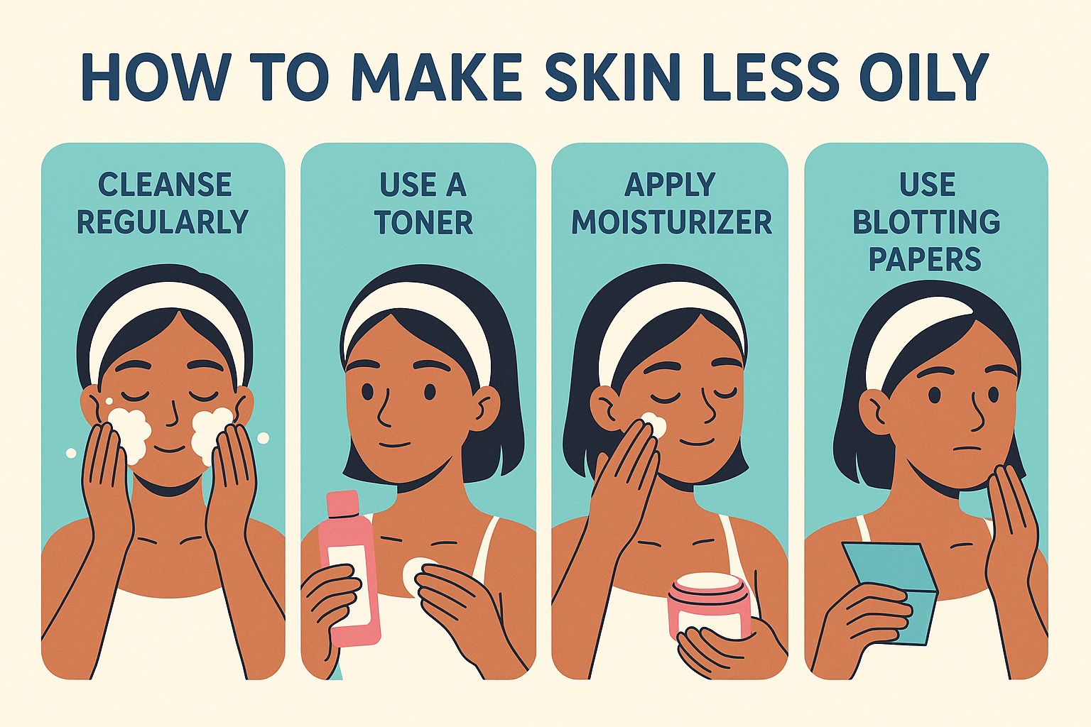 How to Make Skin Less Oily – Proven Tips That Really Work