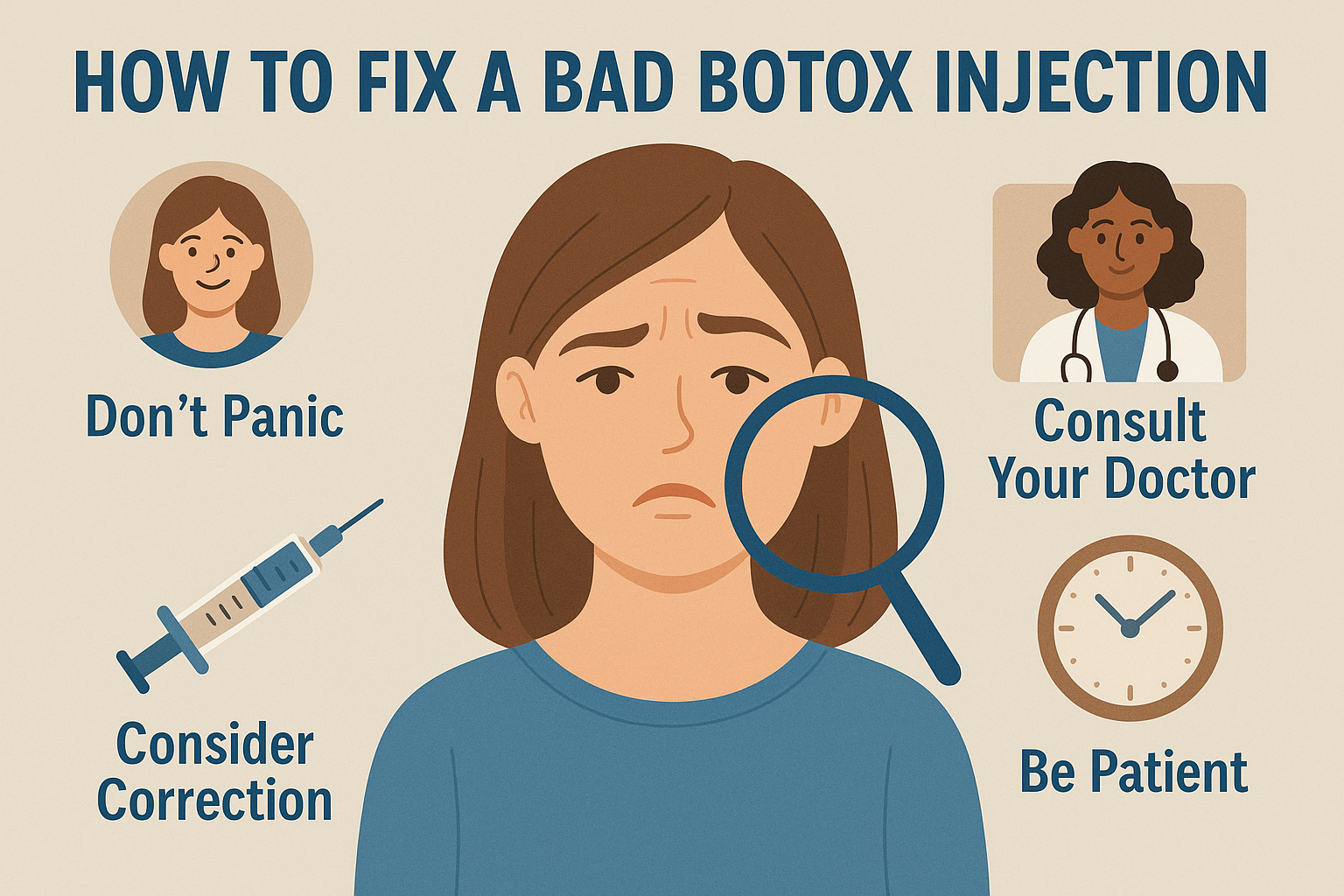 How to Fix a Bad Botox Injection and Prevent Future Issues