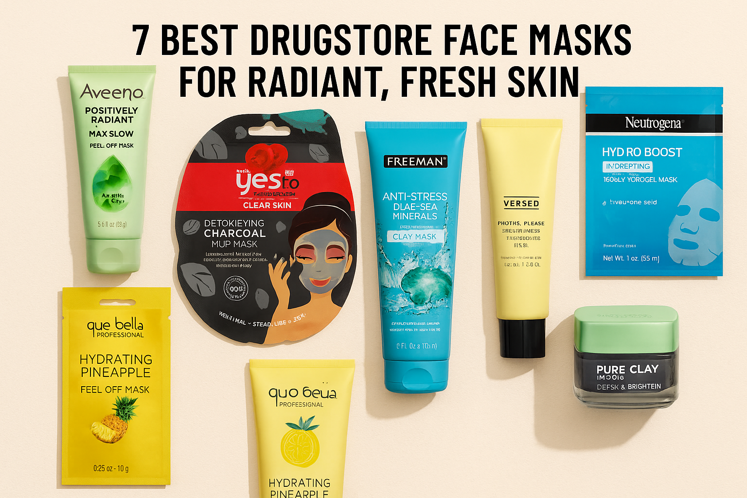 7 Best Drugstore Face Masks for Radiant, Fresh Skin