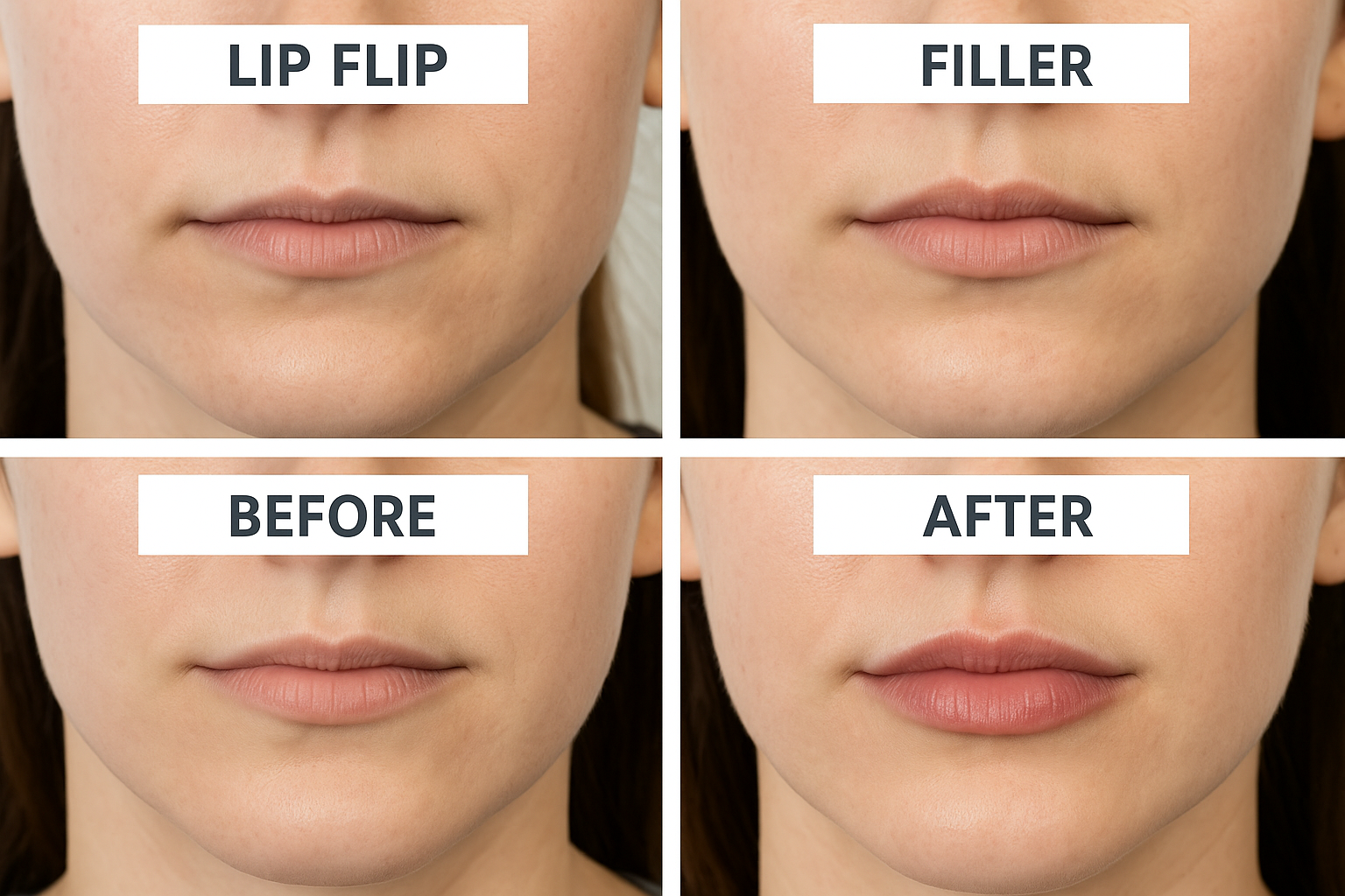 Lip Flip vs Filler: Which One Should You Choose?