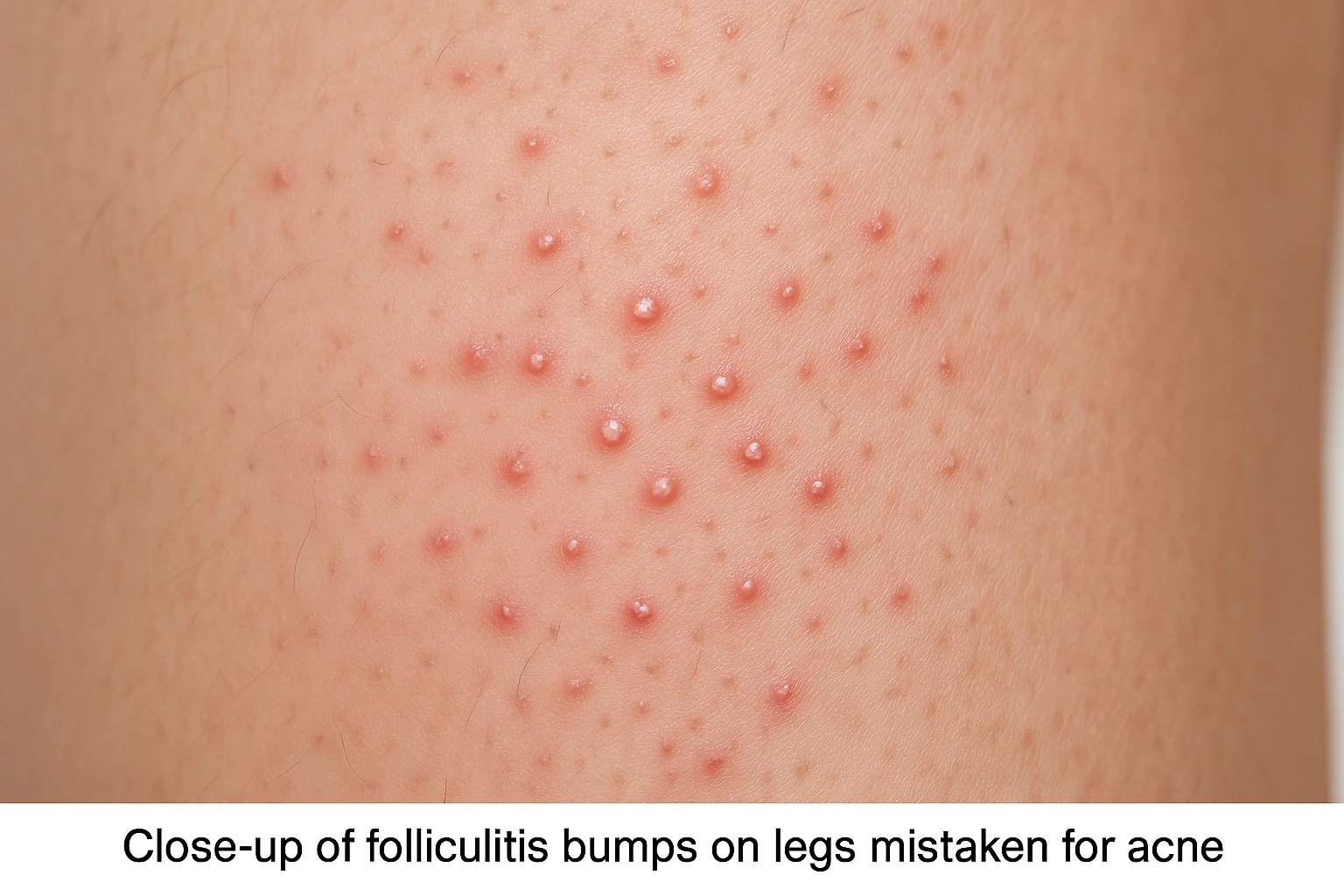 Bumps on Your Legs? They Might Not Be Pimples