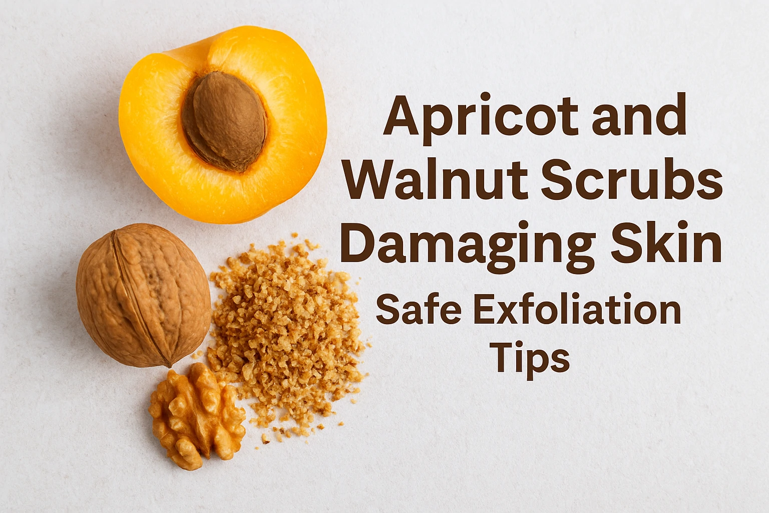 Why Apricot & Walnut Scrubs Could Be Wrecking Your Skin