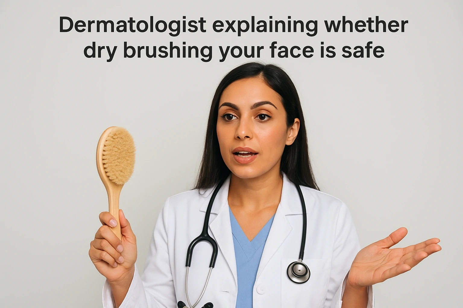 Can You Safely Dry Brush Your Face? What Dermatologists Say