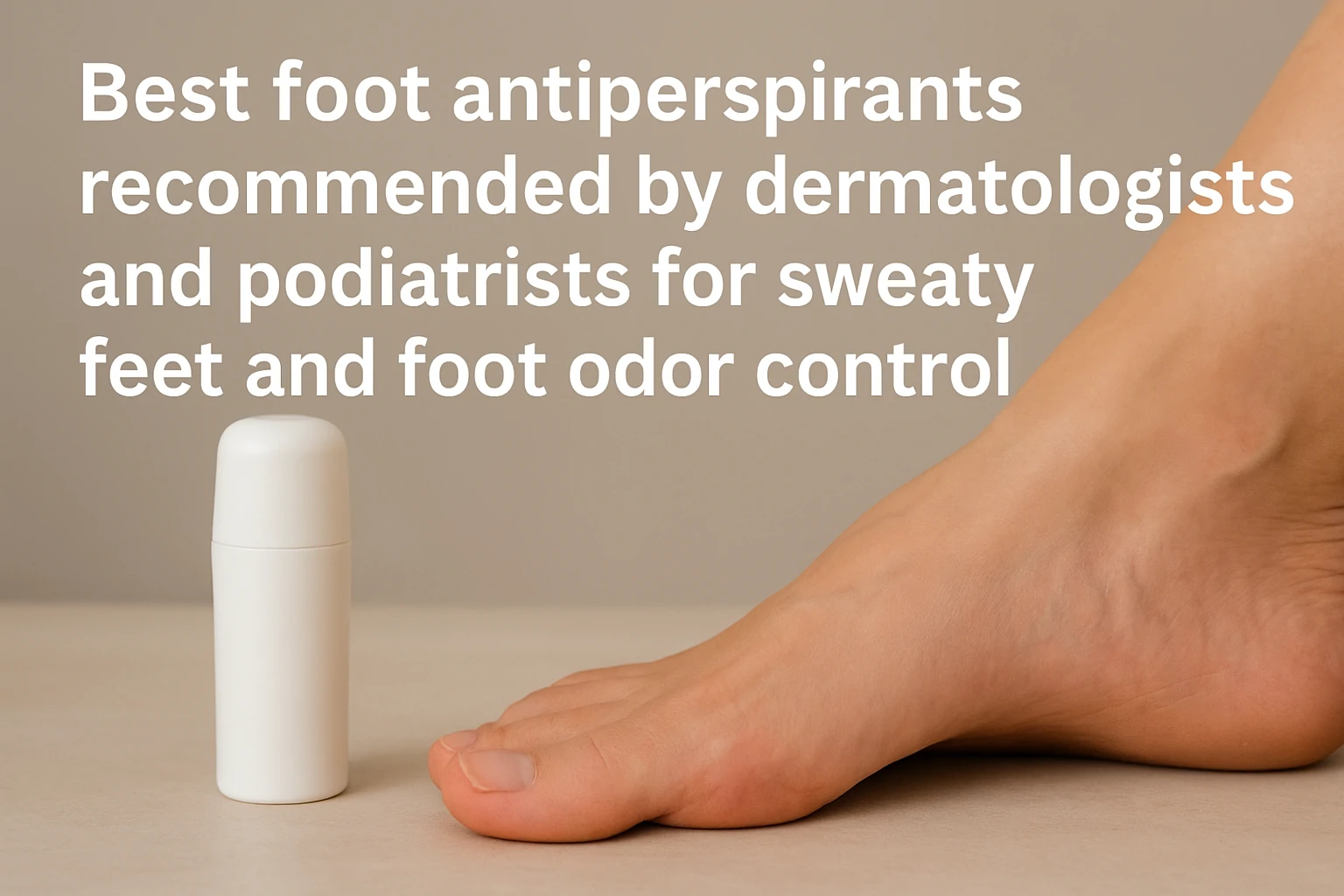 Best Foot Antiperspirants: Doctor-Approved Picks for Fresh Feet