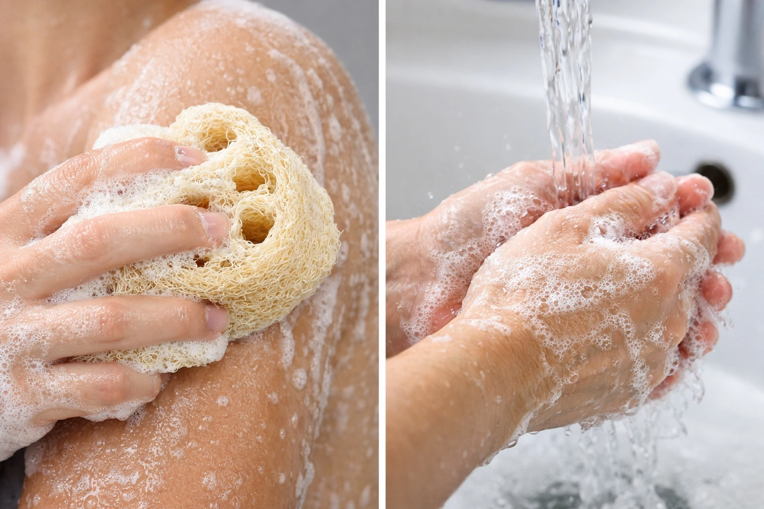 Loofah vs. Hands: The Most Hygienic Way to Wash Your Body