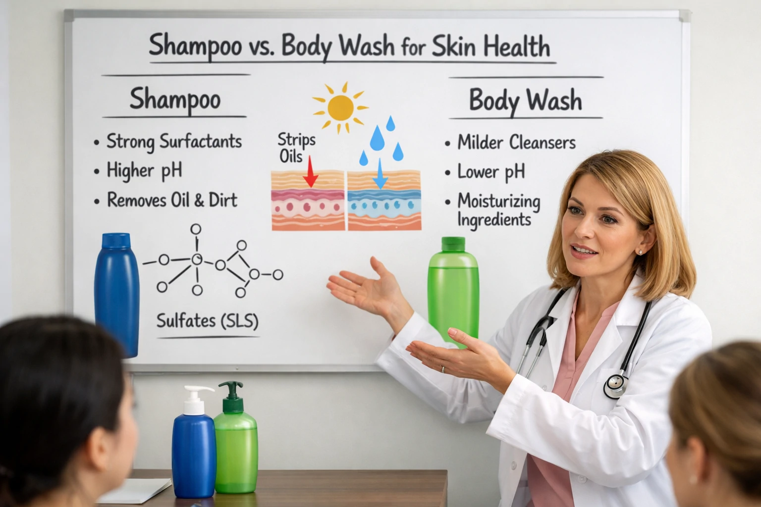 Can You Use Shampoo as Body Wash? Dermatologists Explain