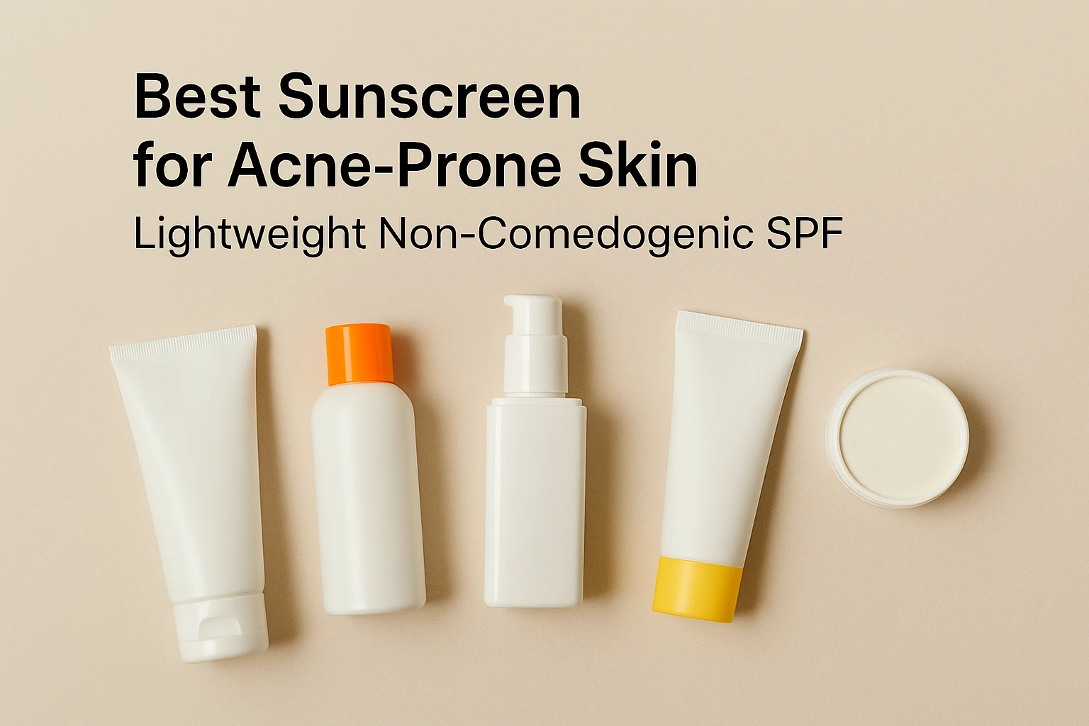 Best Sunscreen for Acne-Prone Skin: Top Tested Picks