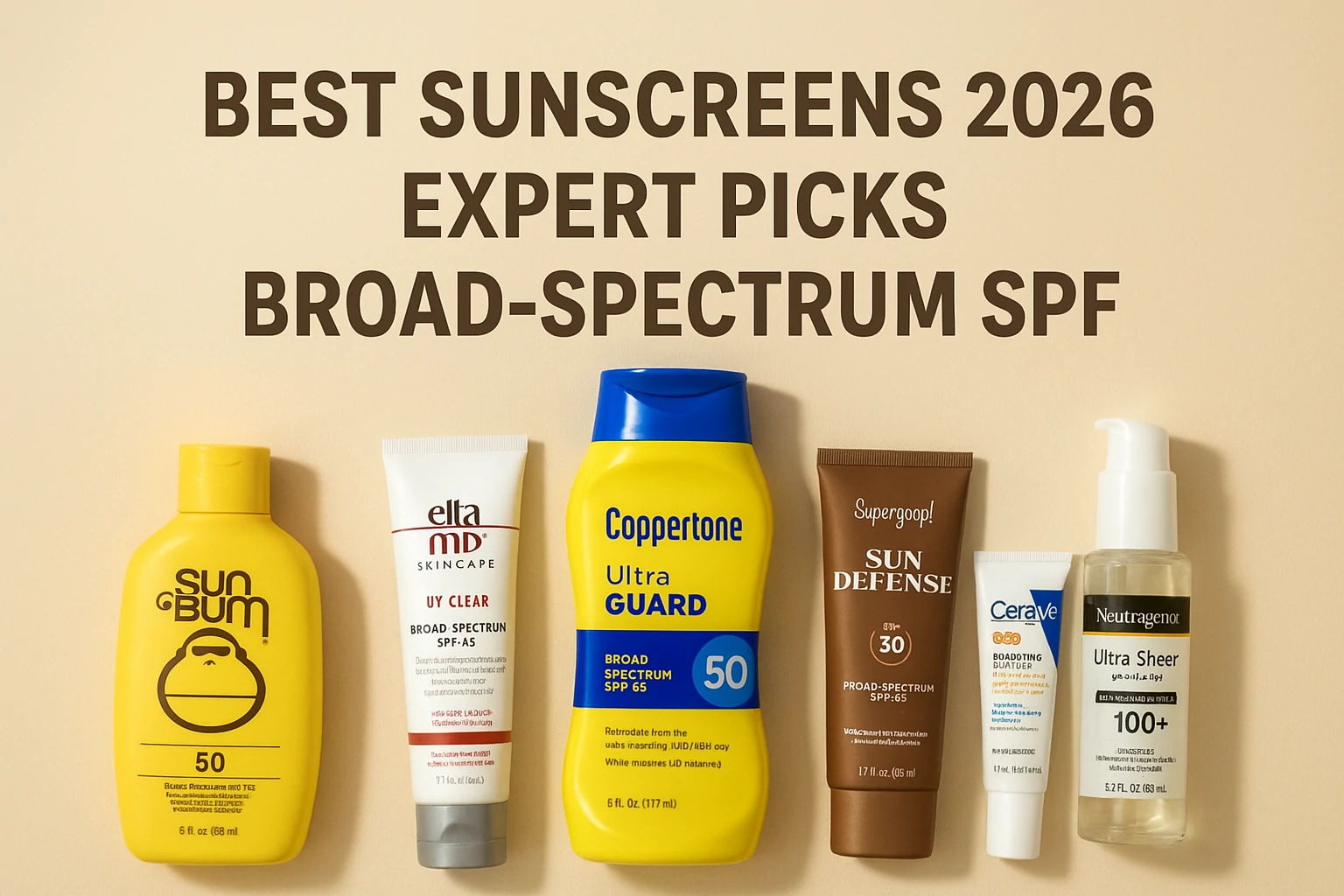 2026’s Best Sunscreens: Expert-Approved Top Picks