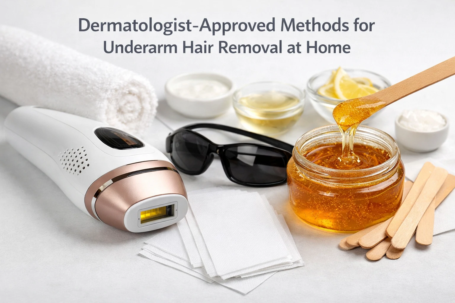 8 Best Ways to Remove Underarm Hair at Home (Expert Guide)